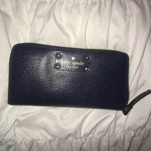 Navy Blue Kate Spade Wallett